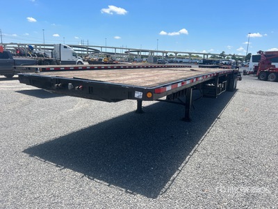 2000 Fontaine FTW48048WAS 48 ft T/A Flatbed Trailer