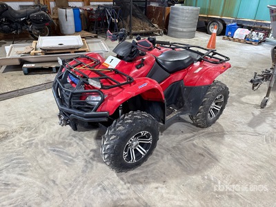 2010 Honda TRX420 4x4 Rancher ATV