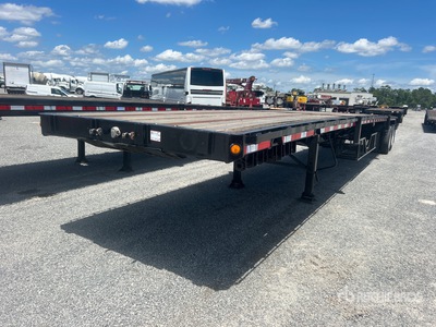 1997 Fontaine FTW-5-8048SLAW 45 ft T/A Flatbed Trailer
