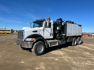 2019 Peterbilt 348 6x4 Autocarro cisterna aspirazione