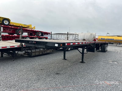1998 Fruehauf PBAF2S45N 48 ft T/A Flatbed Trailer