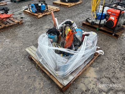 Quantity of Saws, submersible water pumps, drills