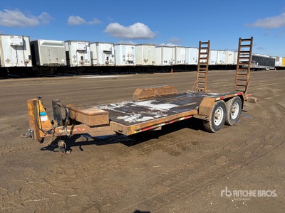 2007 Beothuck 16 ft T/A Equipment Trailer