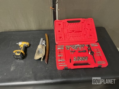 (9) Impact Drills, (71) Vacuums & (3) Tap & Die Sets