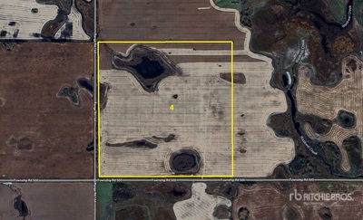 Holden, AB SW 4-50-16-W4 159 +/- Acres on Title Terres agricoles