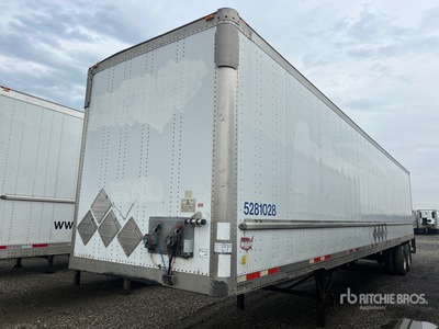 2011 Wabash 48 ft x 102 in T/A Van Trailer
