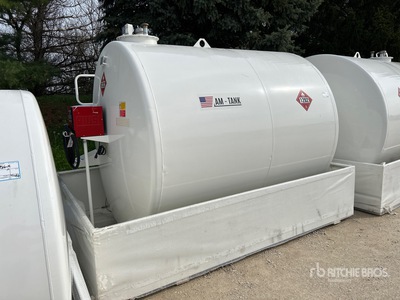 2026 AM Tank 2300N 2376 gal Skid Mounted Steel Diesel Fuel Tank (Unused)