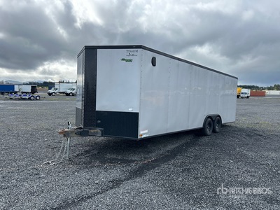 2022 Titanium 24 ft T/A Enclosed Trailer