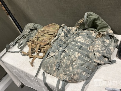 (9) Fighting Load Carriers, (27) Assault Packs & Assorted Items
