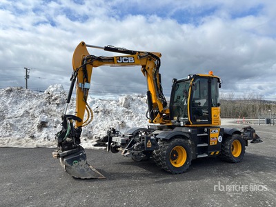 2019 JCB HD110WT 4F Hi-Rail Wheel Excavator