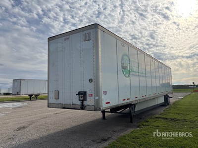 2015 Wabash DVCVHPC 53 ft x 102 in T/A Van Trailer