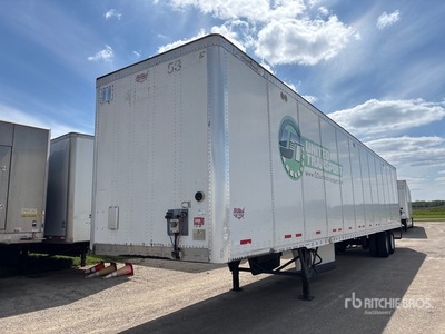 2015 Wabash DVCVHPC 53 ft x 102 in T/A バントレーラー