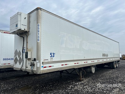 2011 Manac 53 ft x 102 in T/A Heated Van Trailer