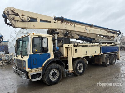 2003 Schwing 45M on 2003 Mack MR688S 8x4 Betonpumpenwagen