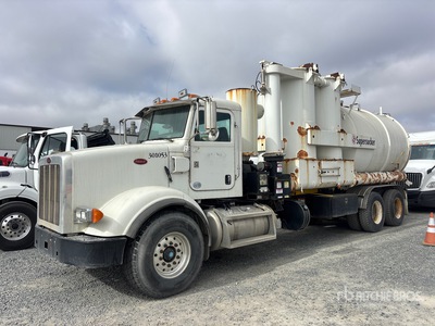 Super Products on 2013 Peterbilt 365 6x4 Vacuum Excavator Truck