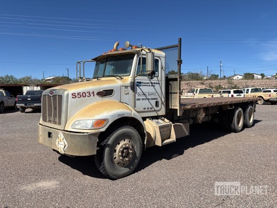 2006 Peterbilt 335 6x4 Flatbed Truck