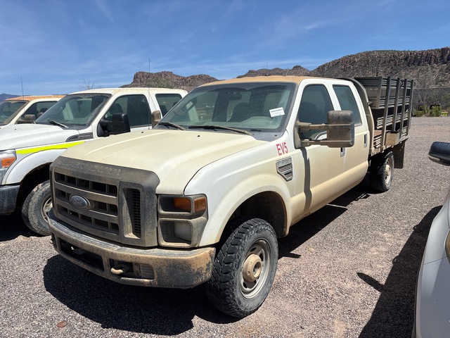 2008 Ford F-250 XL 4x4 Flatbed Truck 2008 Ford F-250 XL 4x4 Flatbed Truck