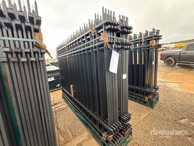 Quantity of (20) 2026 Canex 10 ft x 7 ft Wrought Iron 柵 (Unused)