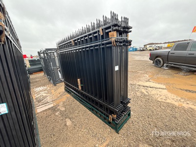 Quantity of (20) 2026 Canex 10 ft x 7 ft Wrought Iron 柵 (Unused)