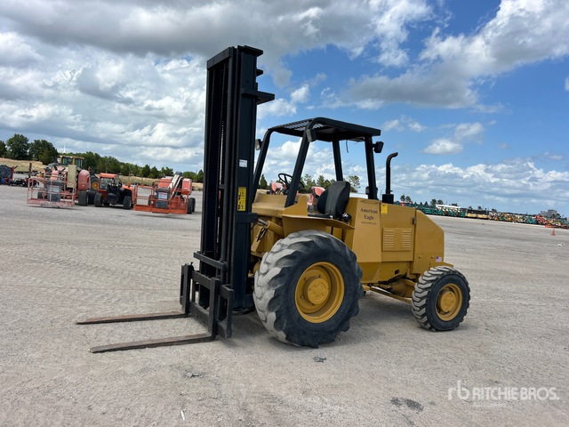 2006 American Eagle AE8222 8000 lb 4x4 Rough Terrain Forklift