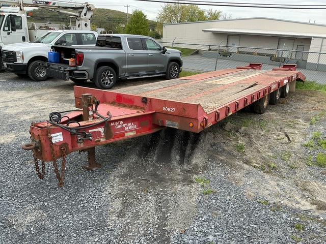 2009 Talbert AC3-25 29 ft Tri/A Equipment Trailer
