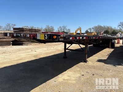 2005 Stoughton HPLW-53T-S-AR 53 ft T/A Flatbed Trailer