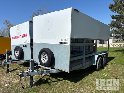 Kool-Breeze GII on 2021 Diamond T Trailer T/A 16 ft Specialty Trailer