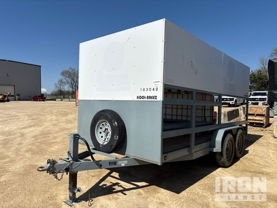 Kool-Breeze GII on 2021 Diamond T Trailer T/A 16 ft Specialty Trailer
