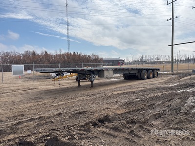 1998 Lode King 53 ft Tri/A Remorque à plateau