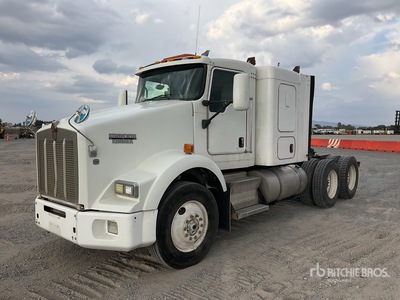 2014 Kenworth T800B 6x4 Tractocamion con Dormitorio / T/A Sleeper Truck Tractor