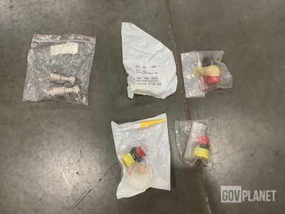 (2) Backshells, (133) Electrical Receptacle Connectors & Assorted Items