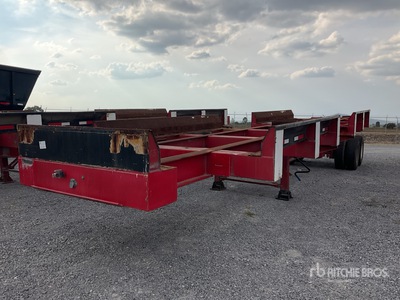 2014 Carmex 40 ft T/A Portacontenedor / Container Trailer