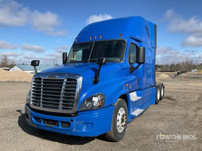 2017 Freightliner Cascadia 125 6x4 Evolution T/A Sleeper Truck Tractor