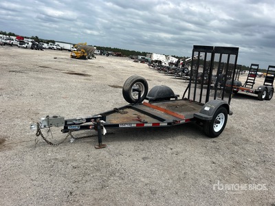 2019 MMDI 3280 lb 7 ft S/A Equipment Trailer