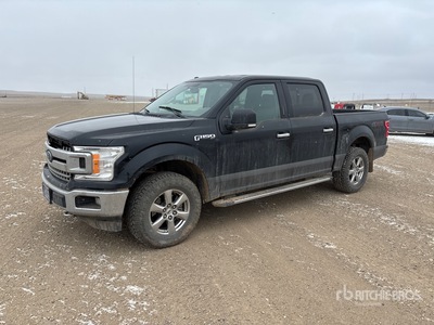 2018 Ford F-150 XLT 4x4 Crew Cab Pick-up (Inoperable)