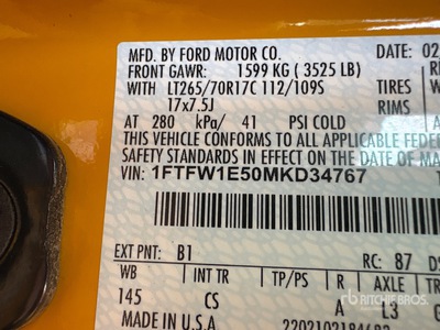 2021 Ford F-150 XL 4x4 Crew Cab Pickup