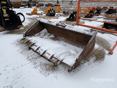 Kubota 74 in Skid Steer Bucket