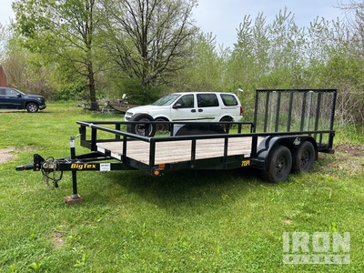 2020 Big Tex 70PI-16XBK4RG 16 ft T/A مقطورة متعددة الأغراض