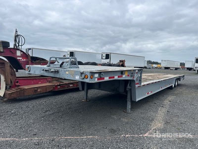 2004 Trail King TK70HT462 34 ft T/A Remorque Pour Équipement Hydraulique