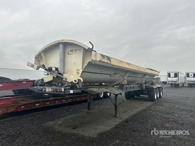 2014 JET 43 ft Tri/A Seitenkippanhänger