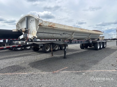 2014 JET 38 ft Tri/A zijkiep aanhangwagen