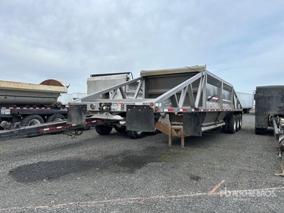 2012 Precision 42 ft Tri/A Rimorchio a fondo mobile materiale sfuso