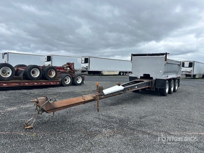 1997 Beall 14 ft 8 in Tri/A Pup Dump Trailer