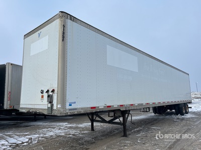 2013 Vanguard 53 ft x 102 in T/A Van Trailer