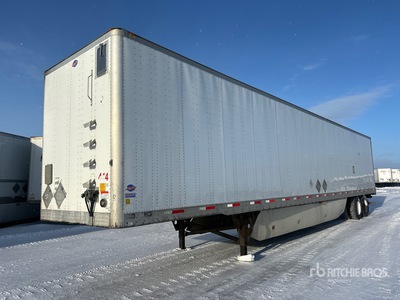 2016 Utility 53 ft x 102 in T/A Van Trailer