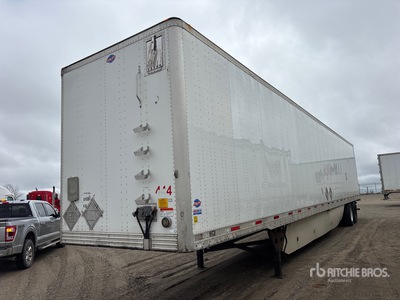 2016 Utility 53 ft x 102 in T/A Van Trailer