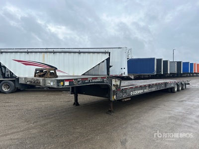 2018 Landoll 950D 53 ft Tri/A Anhänger mit Hydraulische Heckrampe