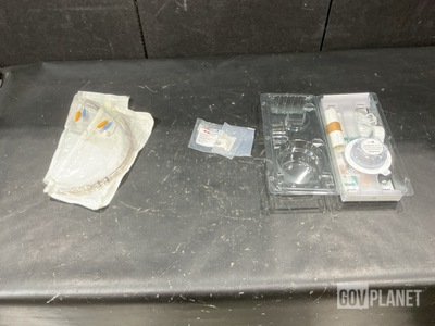 (15) Metal Bur Guard Covers, (26) Tracheal Tubes & Assorted Items