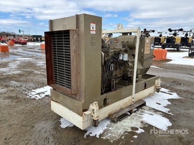 1989 Cummins 150.OCTA61/36514C 150 kW Skid-Mounted Zestaw prądotwórczy