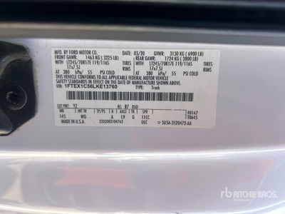 2020 Ford F-150 4x2 Extended Cab Pickup